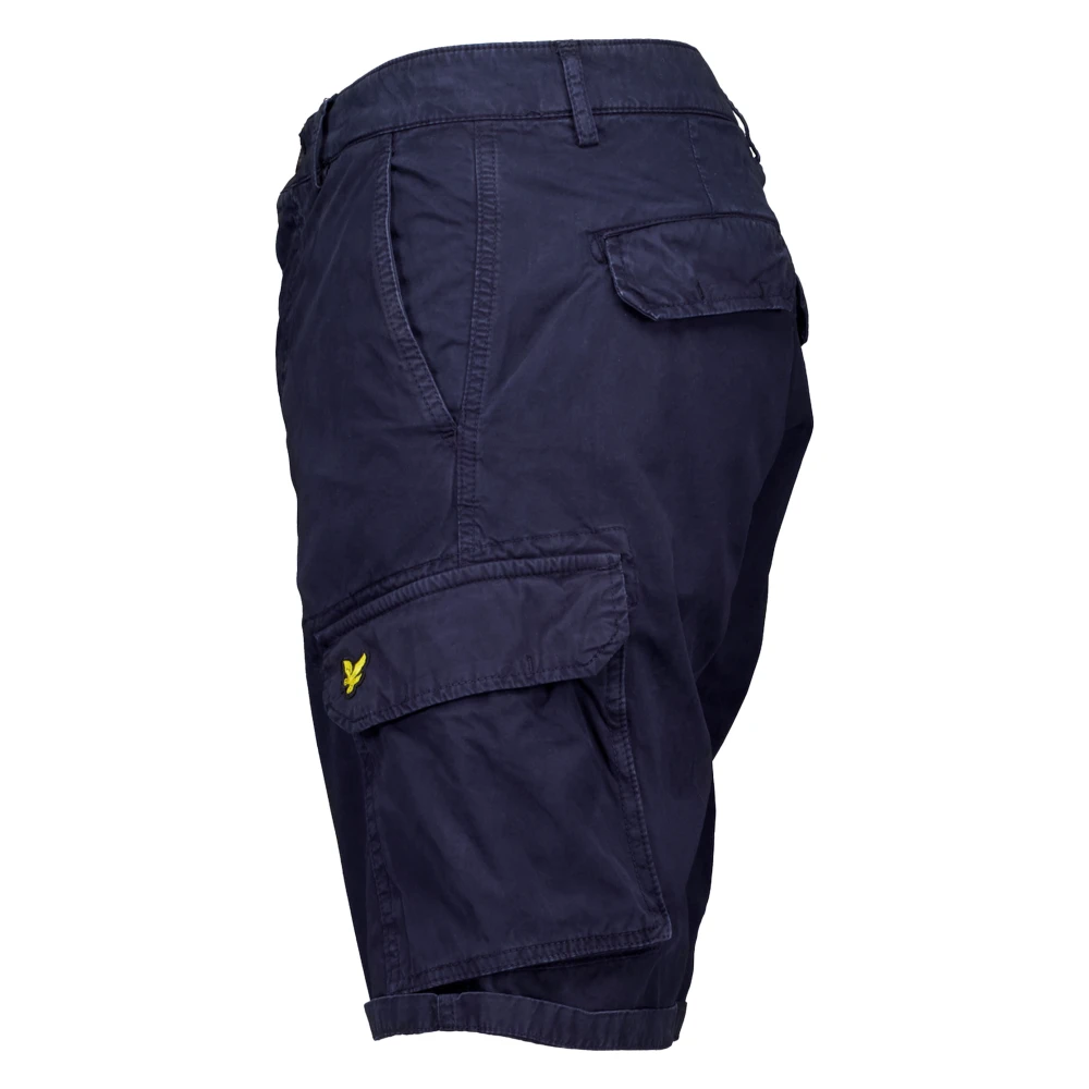 Lyle & Scott Wembley Cargo Shorts in Donkerblauw Blue Heren