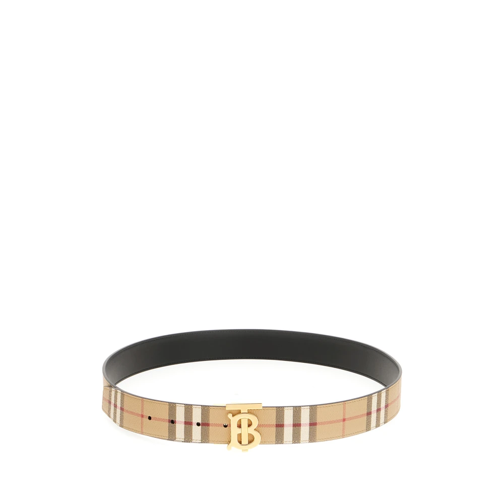 Burberry Stijlvolle Riemencollectie Beige Heren