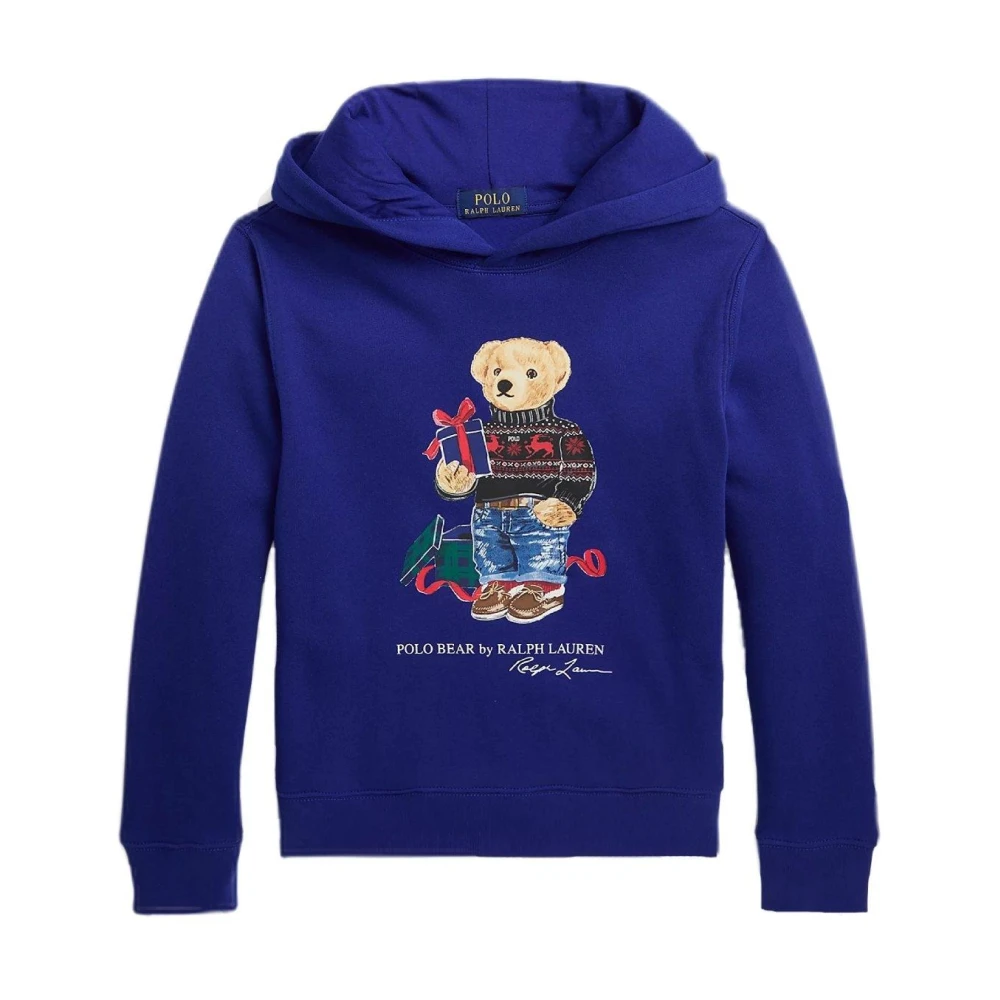 Polo Ralph Lauren Bear Fleece Sweater - Julutgåva Blue, Pojke