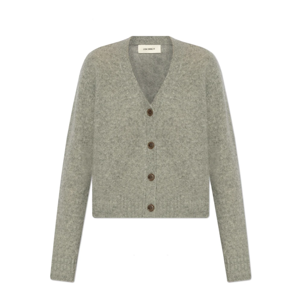 Lisa Yang Cardigan Cloudy Gray Dames