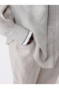 chemise-beige-oversize-en-lin