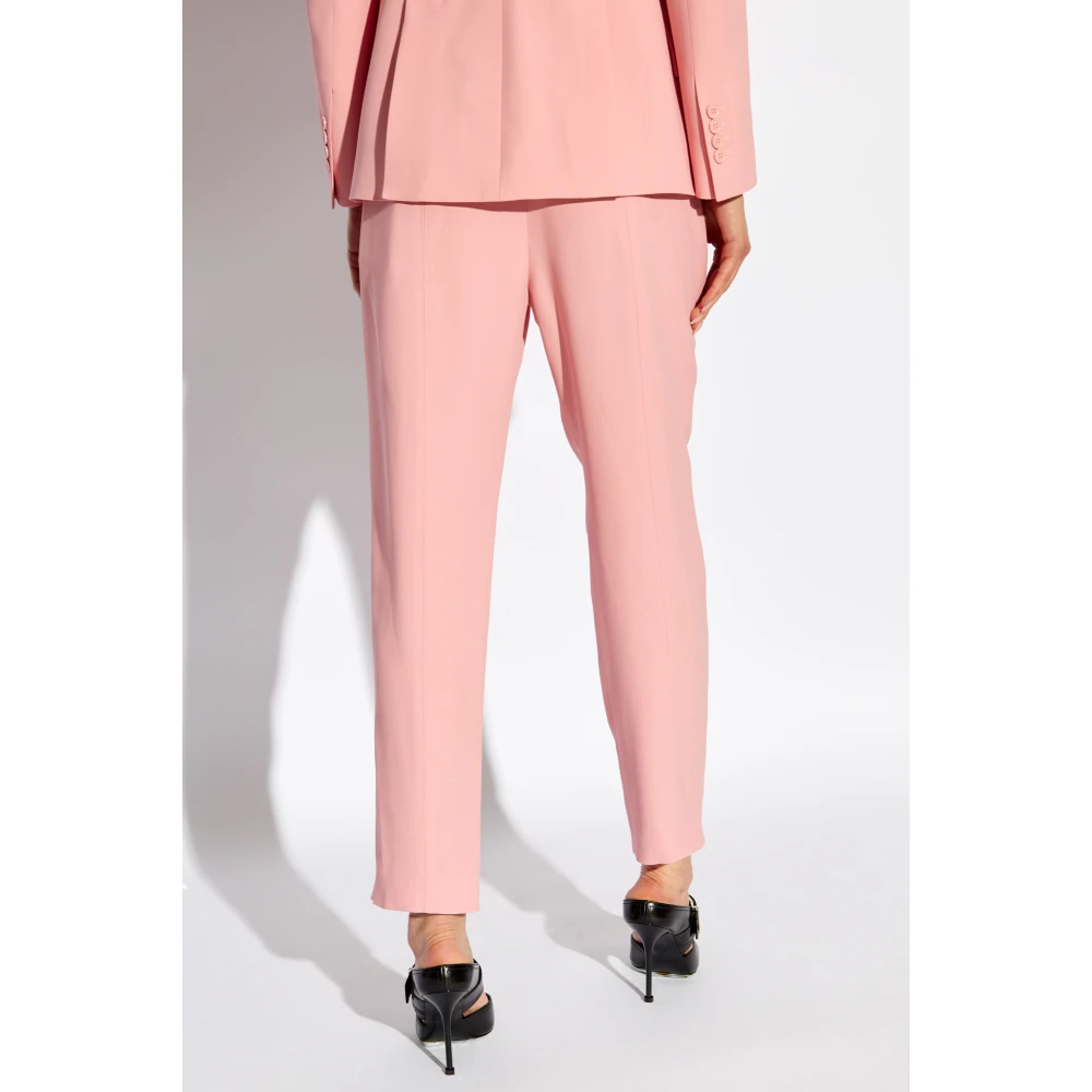 alexander mcqueen Geplooide broek Pink Dames