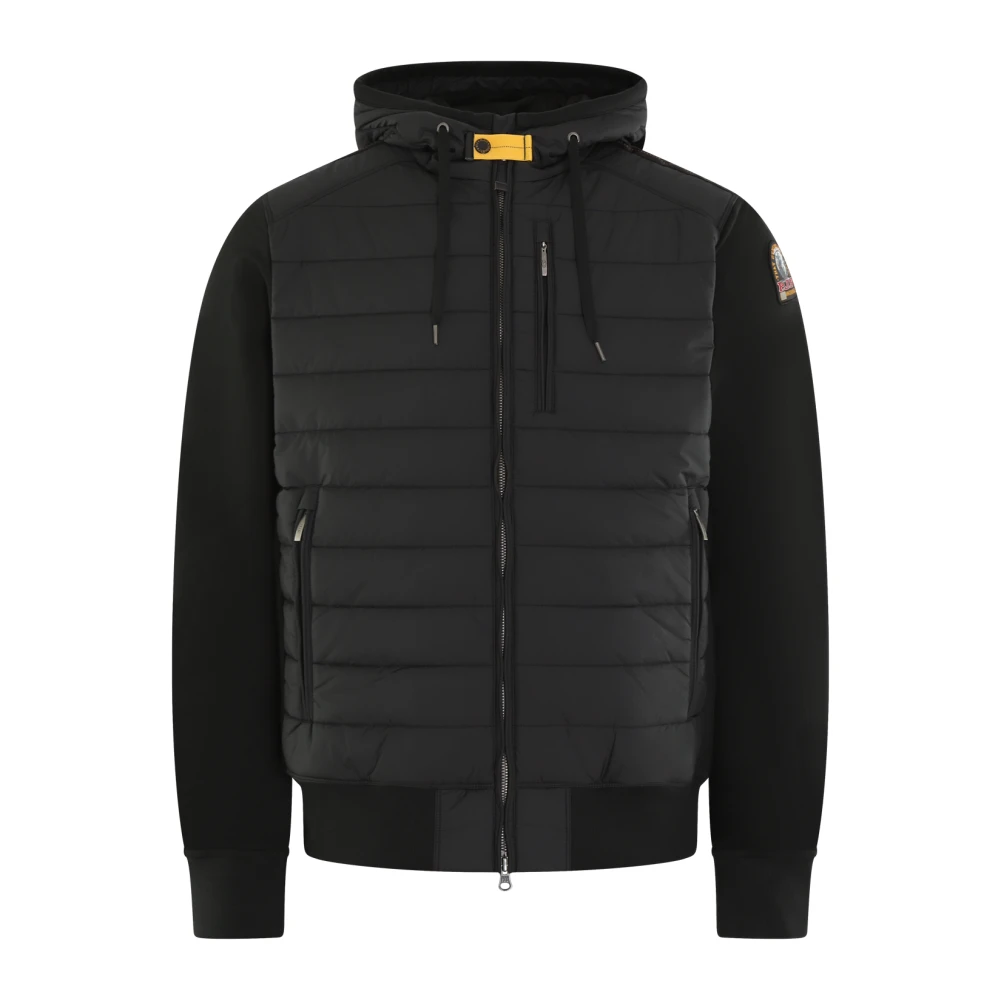Parajumpers Men's Black Winter Jackets, S, Ivor Hooded Jacket