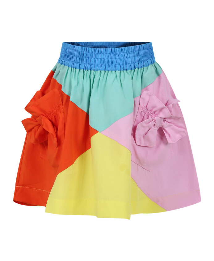 jupe-en-coton-multicolore-avec-noeuds