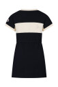 robe-bleue-casual-a-manches-courtes