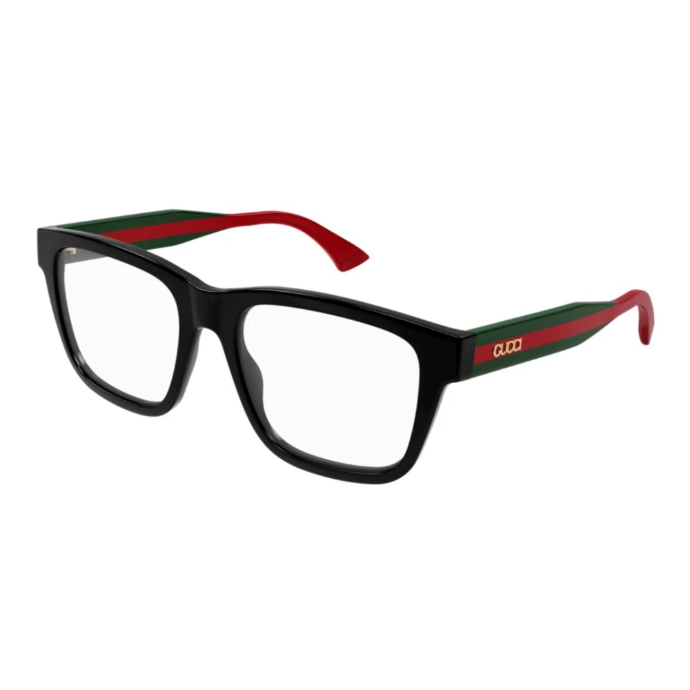 Gucci Stijlvolle Brilmonturen voor Modieuze Liefhebbers Black Unisex