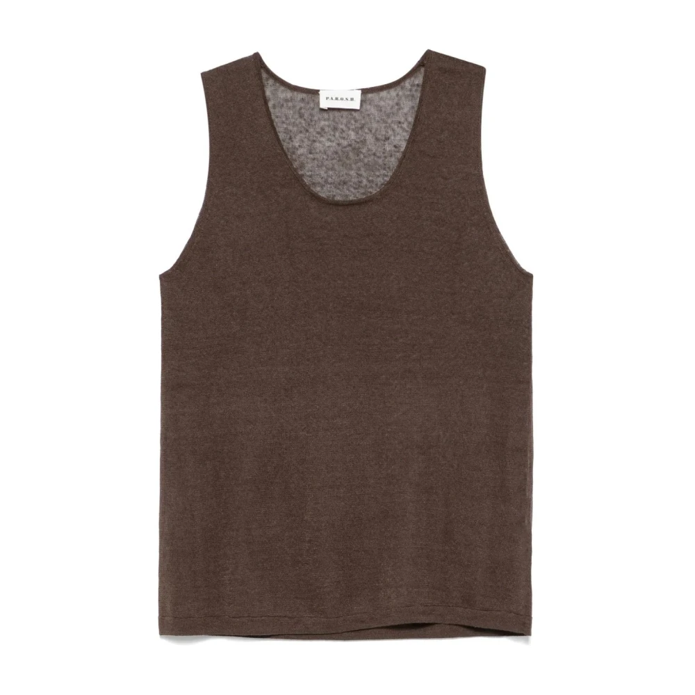 Tops > Sleeveless Tops - - P.a.r.o.s.h. - Modalova