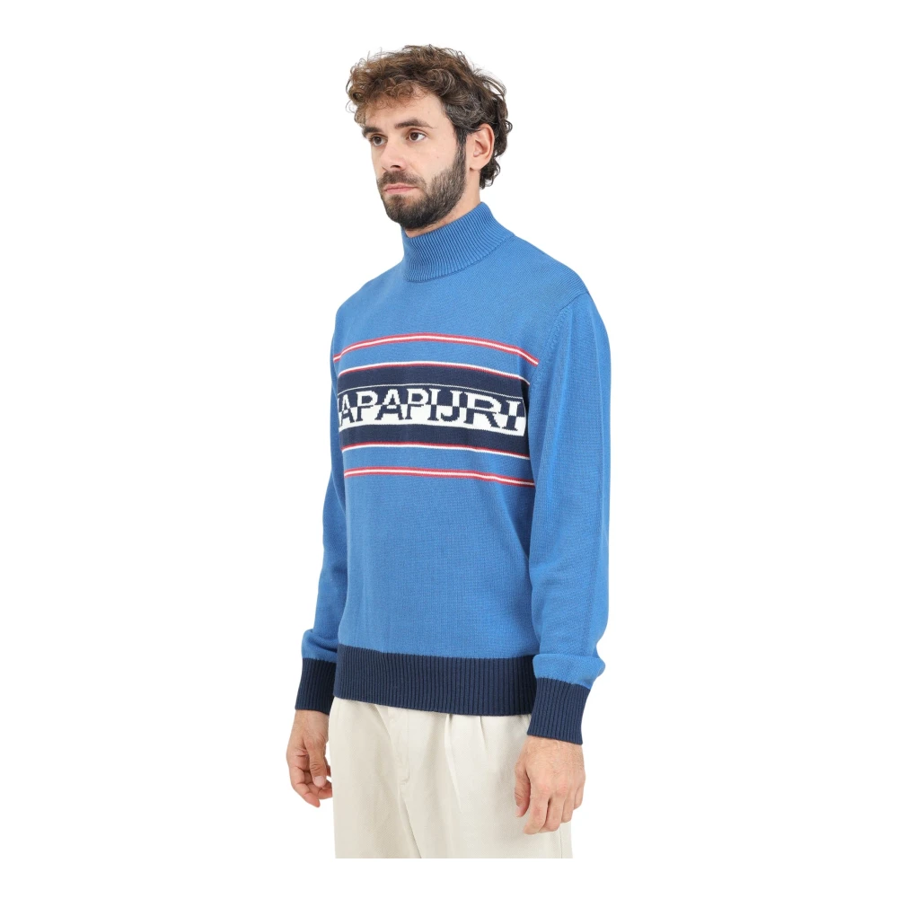 Napapijri Blauwe Coltrui Sardona Blue Heren