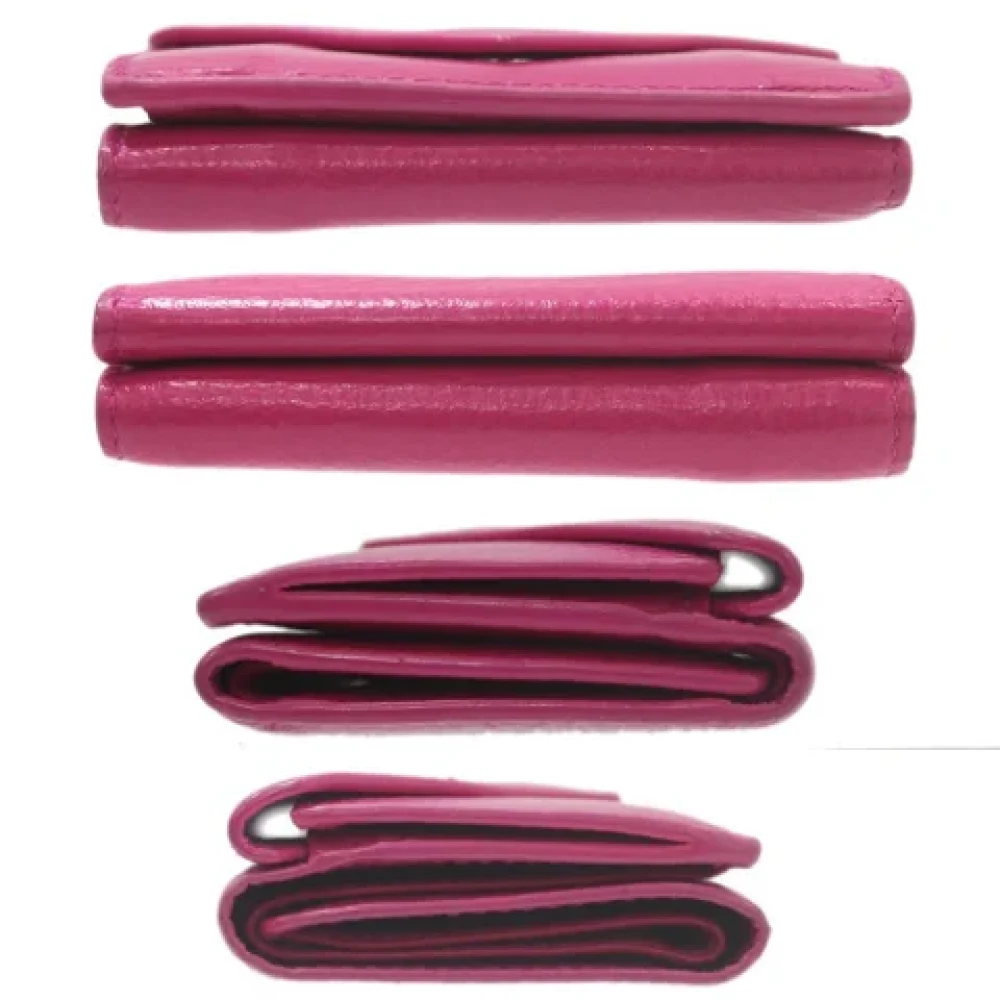 Balenciaga Vintage Pre-owned Fabric wallets Pink Dames