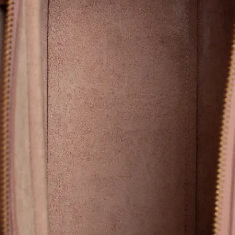 Celine Vintage Pre-owned Leather celine-bags Pink Dames