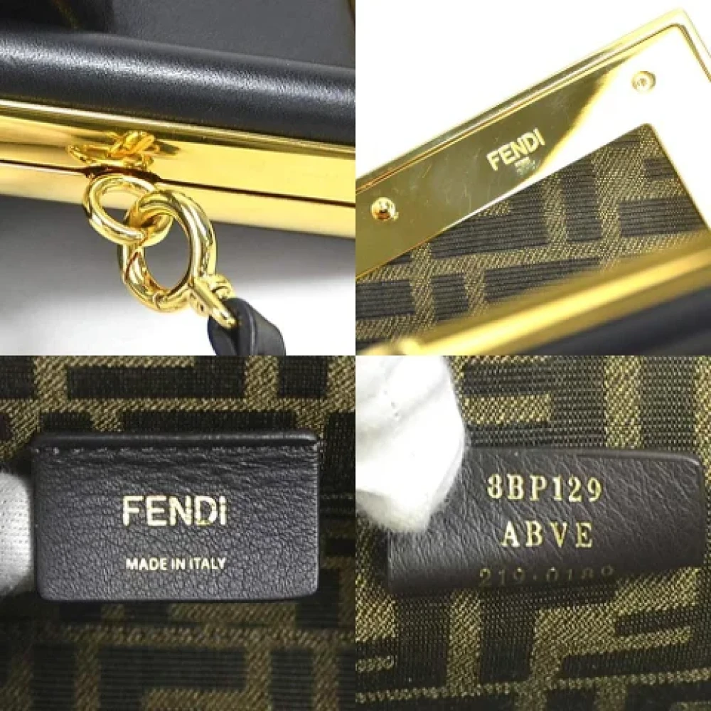 Fendi Vintage Pre-owned Fabric fendi-bags Black Dames