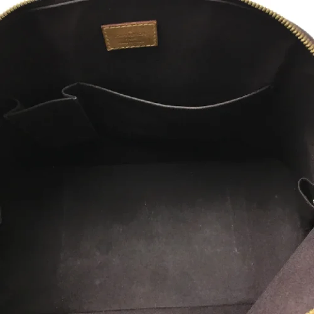 Louis Vuitton Vintage Pre-owned Cotton louis-vuitton-bags Black Dames