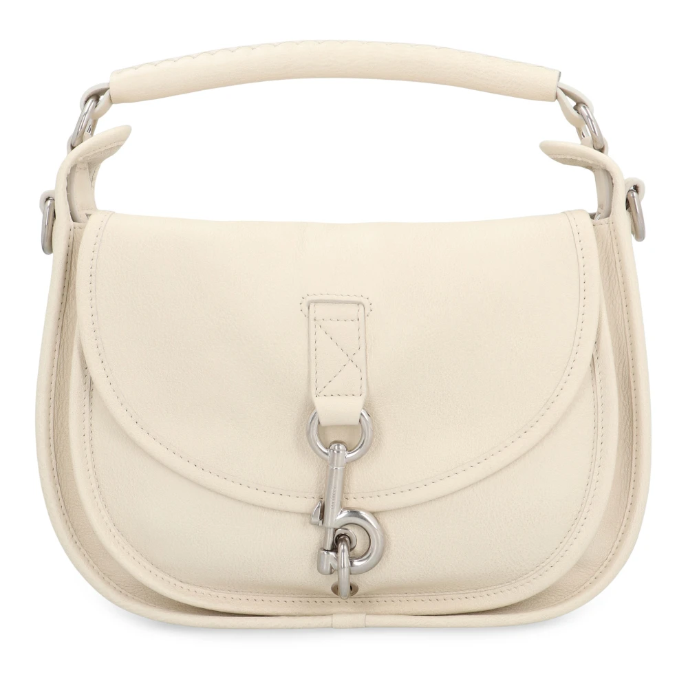 Burberry Women's White B Clip Piccola Messenger Bag