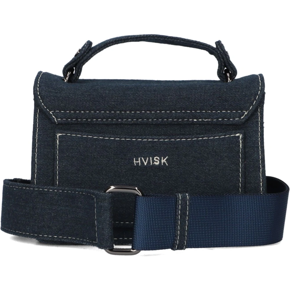 Hvisk Denim Schoudertas Renei Blue Dames