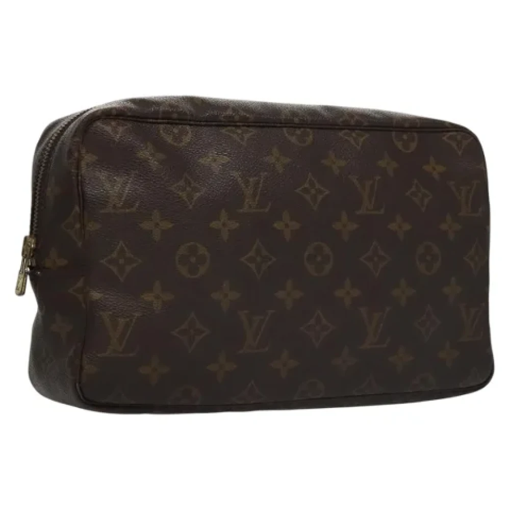 Louis Vuitton Vintage Pre-owned Canvas clutches Brown Dames
