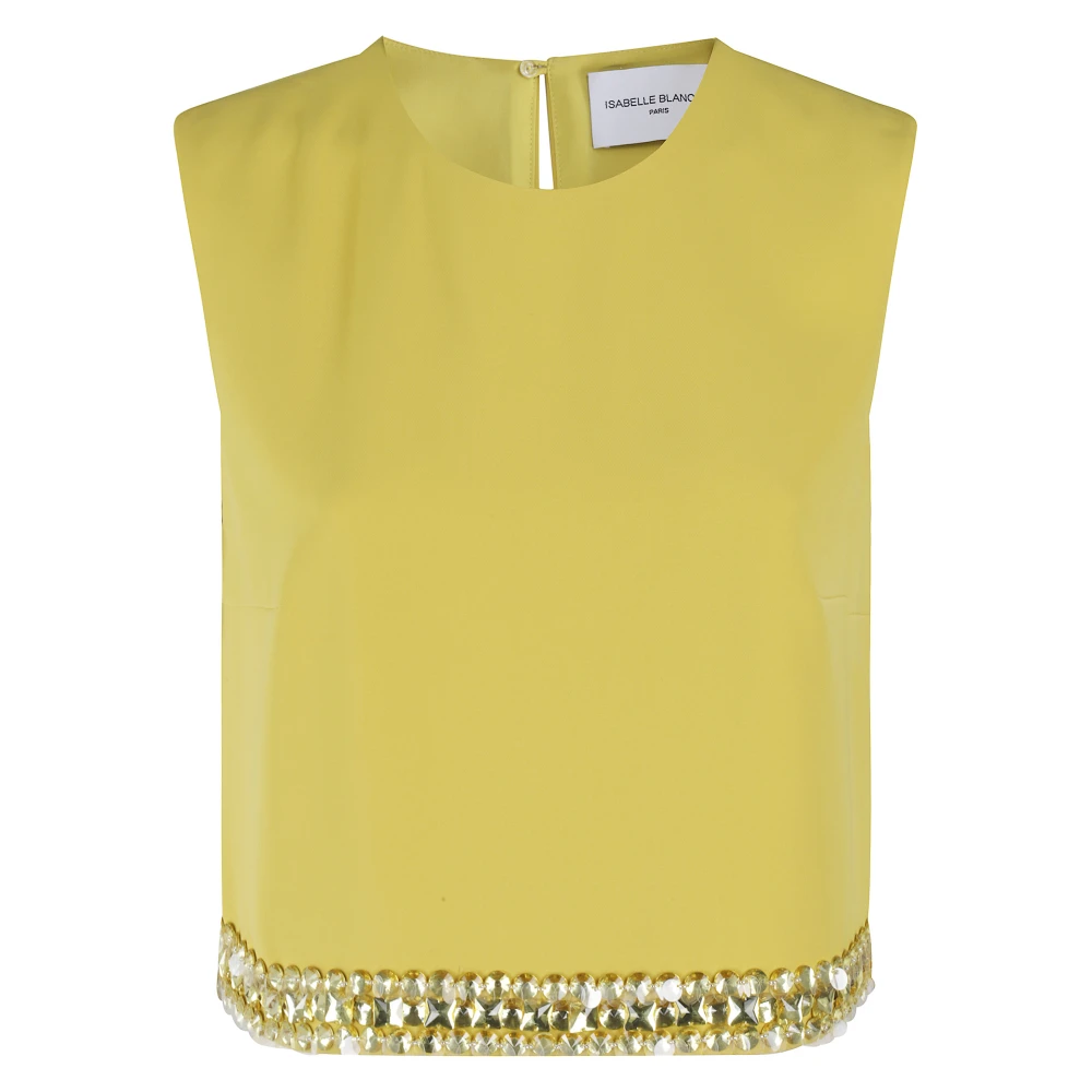 Tops > Sleeveless Tops - - Isabelle Blanche - Modalova