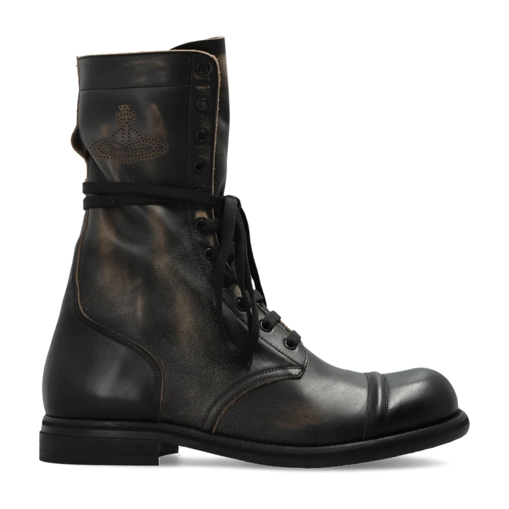 Vivienne Westwood Uomo Nero Scarpe, 42 Eu, New,