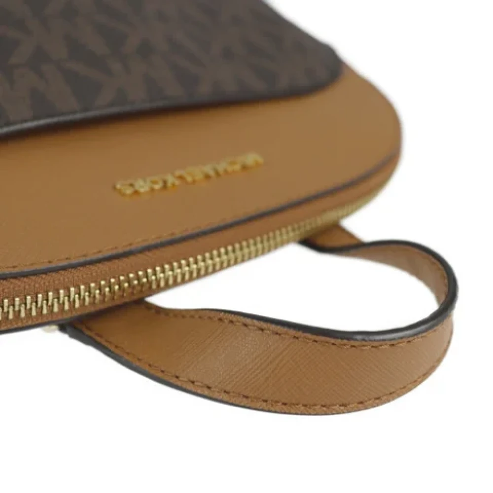 Michael Kors Pre-owned Fabric backpacks Brown Dames