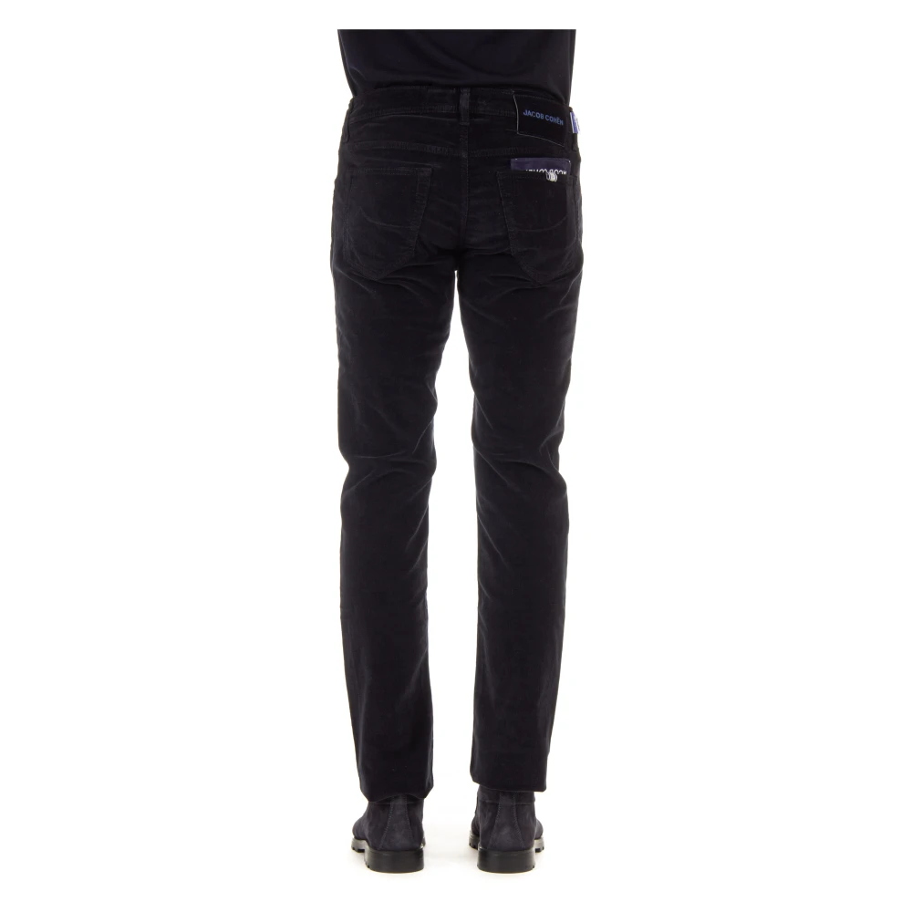 Jacob Cohën Luxe Blauwe 5-Pocket Jeans Blue Heren