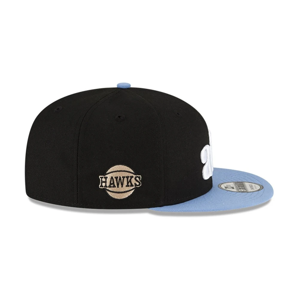 new era Snapback NBA Cap Zwart Geborduurd Black Heren