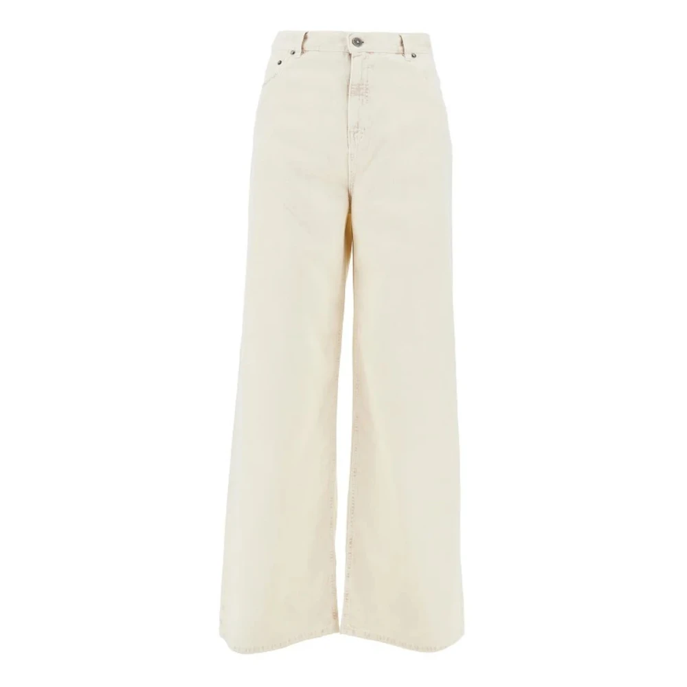 Golden Goose Women's Beige/Golden Melody Boyfriend Jeans