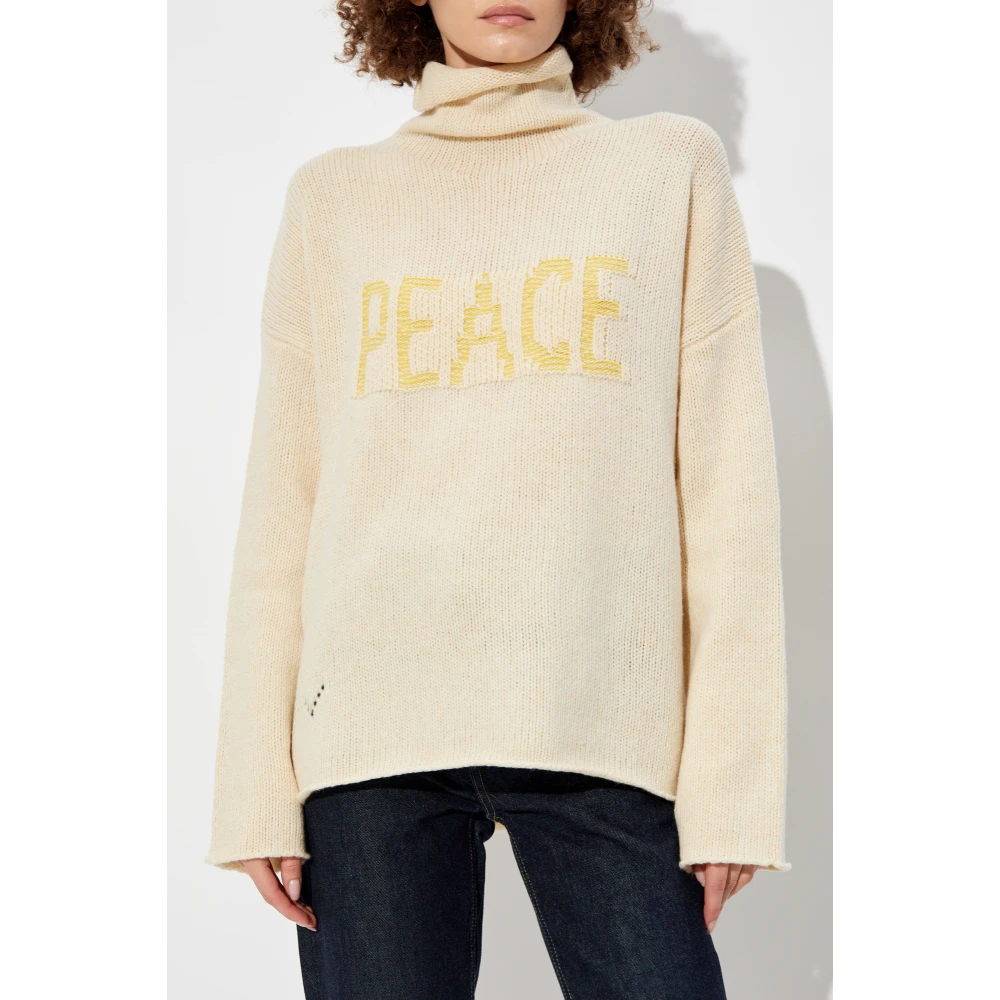 Zadig & Voltaire Turtleneck Almy Beige Dames