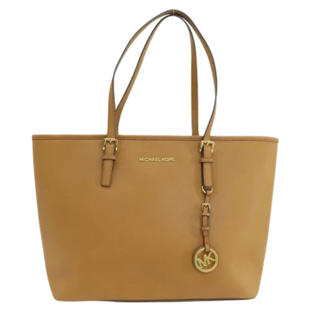 Michael Kors Pre-owned Plastic shoulder-bags Brown Dames