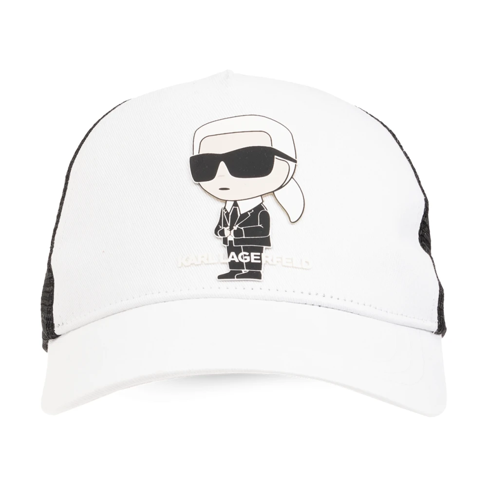 Karl Lagerfeld Baseball cap White Unisex