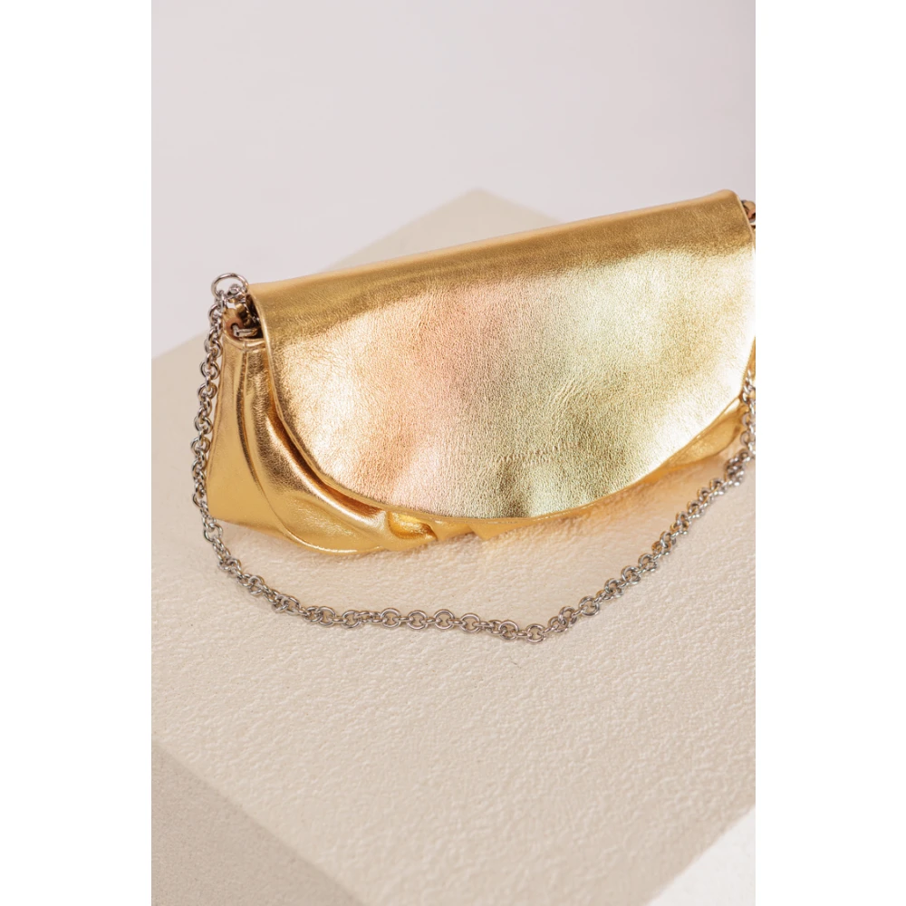 Gianni Chiarini Adele Clutch Schoudertas Rich Gold Yellow Dames