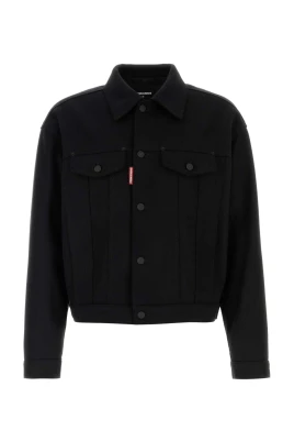 Ull Jean Jacket med Blazers och Västar