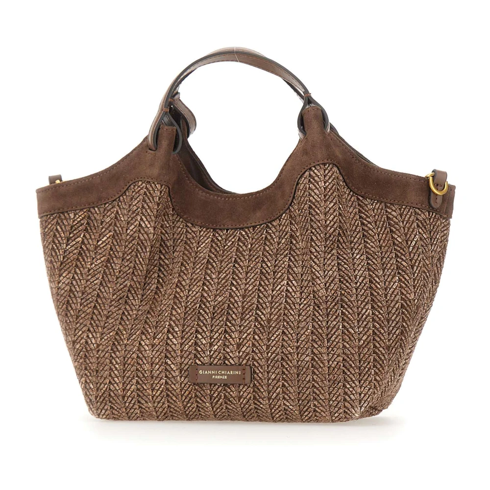 Gianni Chiarini Women's Brown Shopping Bags, One Size, Dua