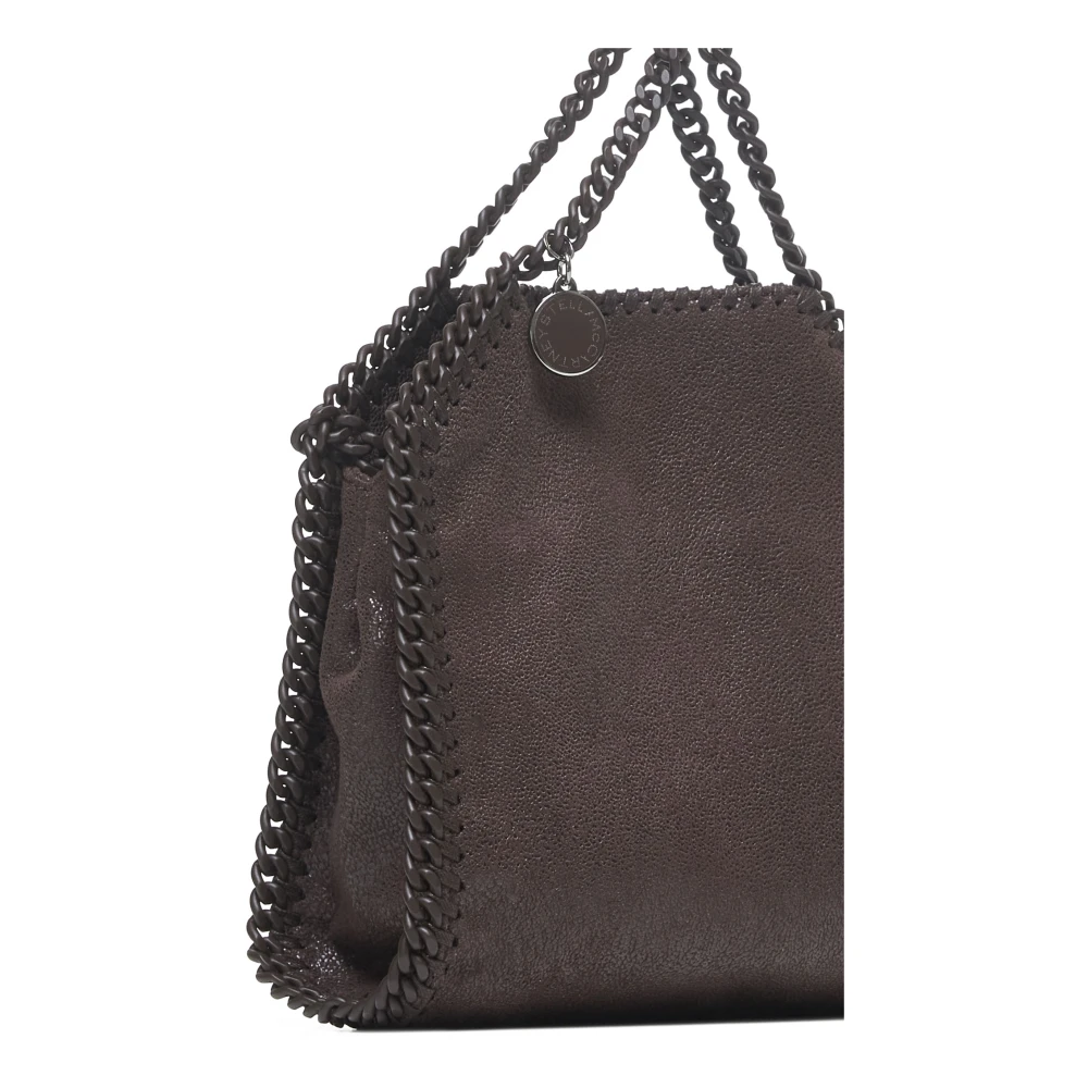 Stella Mccartney Stijlvolle Mahoniebruine Tote Tas Brown Dames