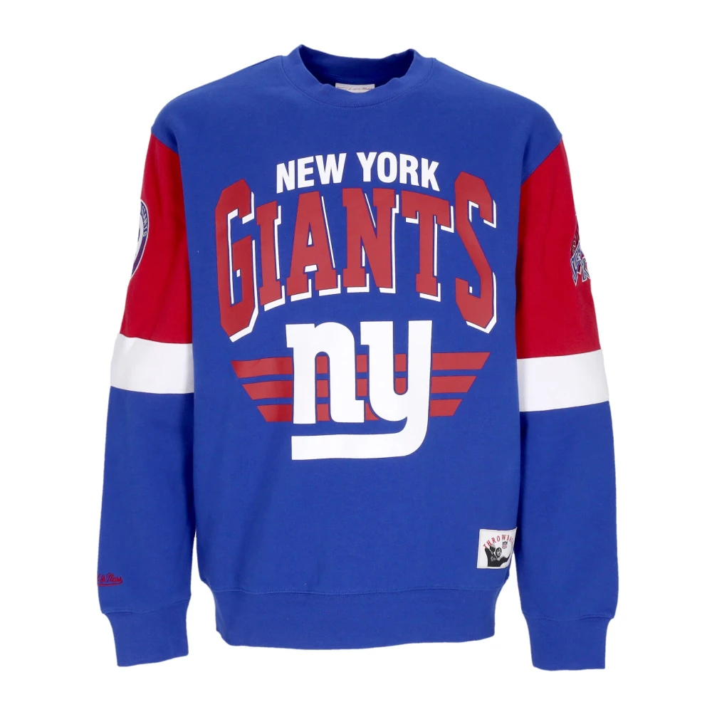 Mitchell & Ness NFL Crewneck Sweatshirt New York Giants Multicolor Heren