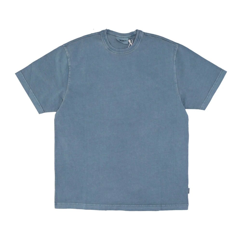 Carhartt WIP Blauwe Garment Dye Heren T-shirt Blue Heren
