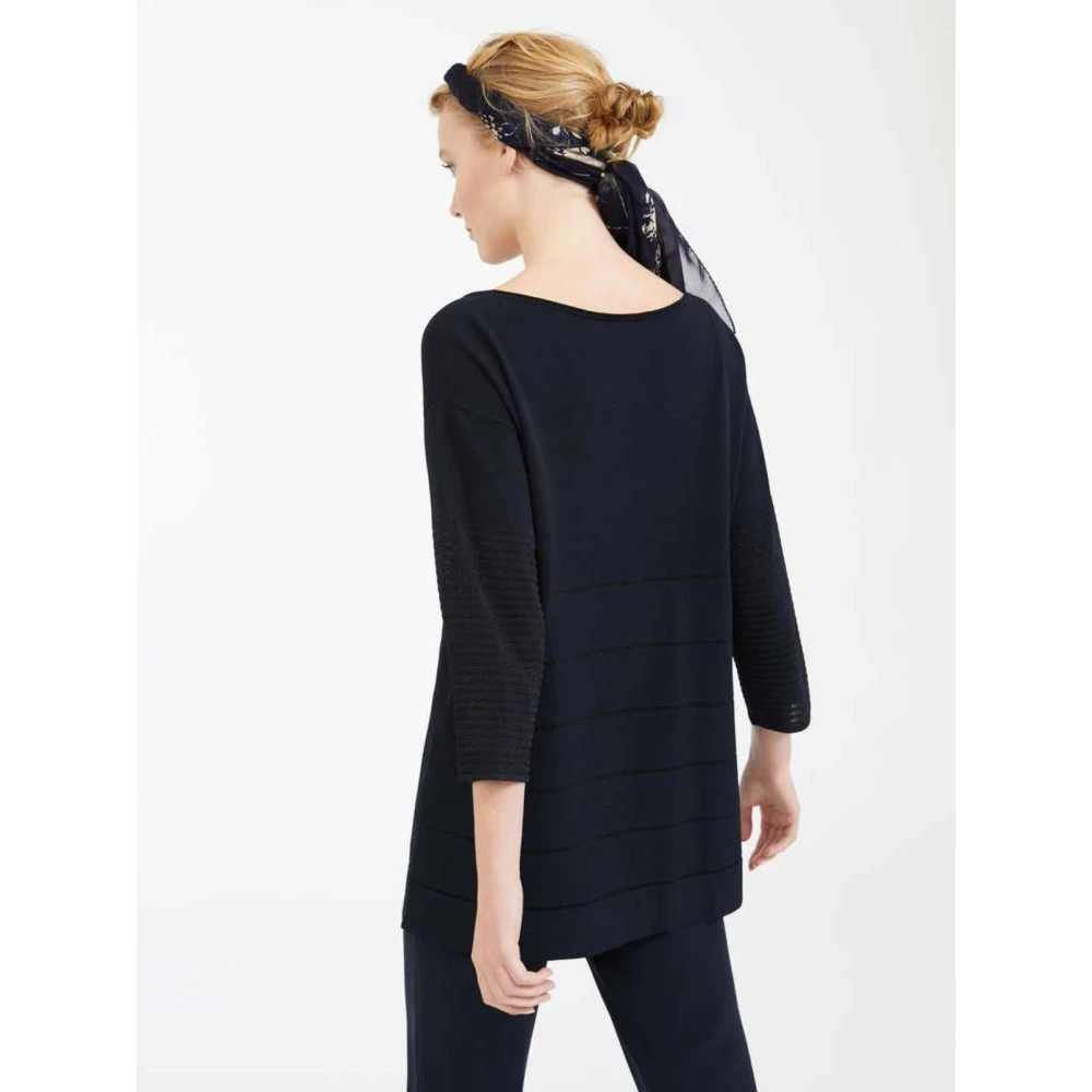 Max Mara Enziana Trui Blue Dames