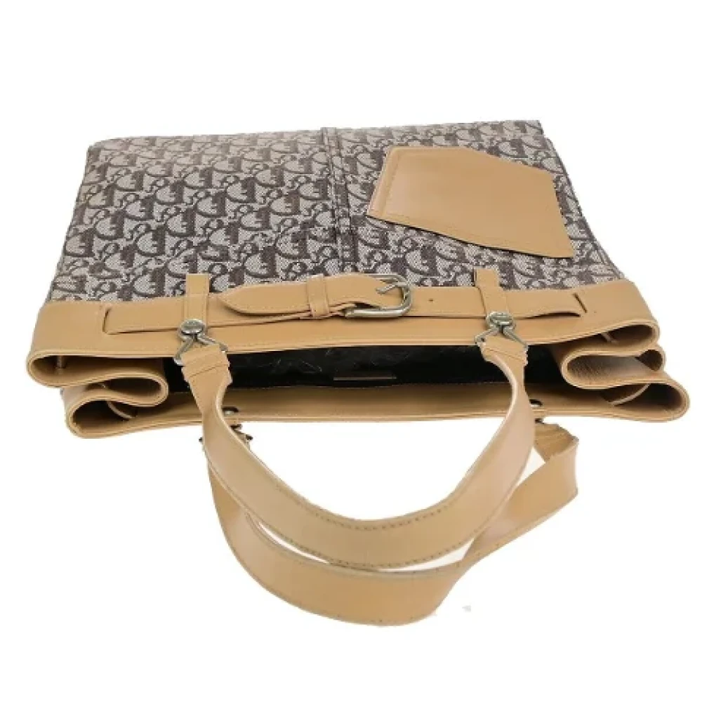 Dior Vintage Pre-owned Canvas dior-bags Brown Dames
