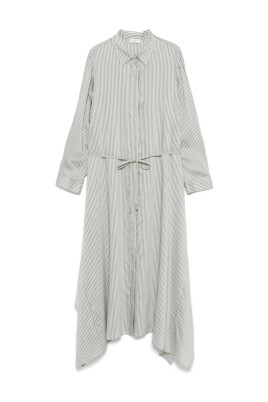 dark-green-button-up-dress-with-detachable-belt