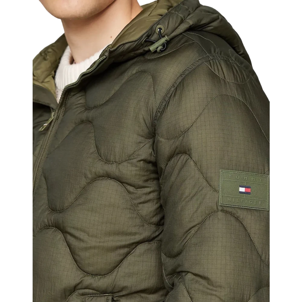 Tommy Hilfiger Stijlvolle Jas RBN Green Heren