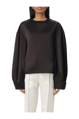 haut-en-satin-noir-avec-manches-ballon