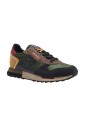 sneakers-basse-en-cuir-tissu-vert