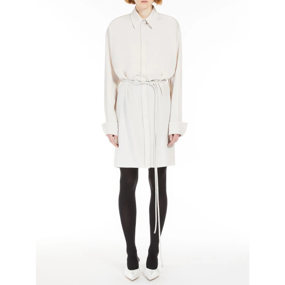 SPORTMAX Zilveren Eolie Stijlvolle Ketting Gray Dames