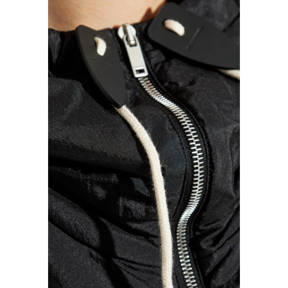 Jil Sander Gewatteerde jas Black Dames