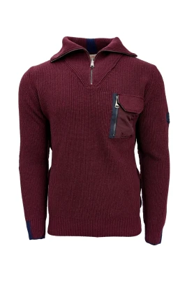 Half-zip Turtleneck