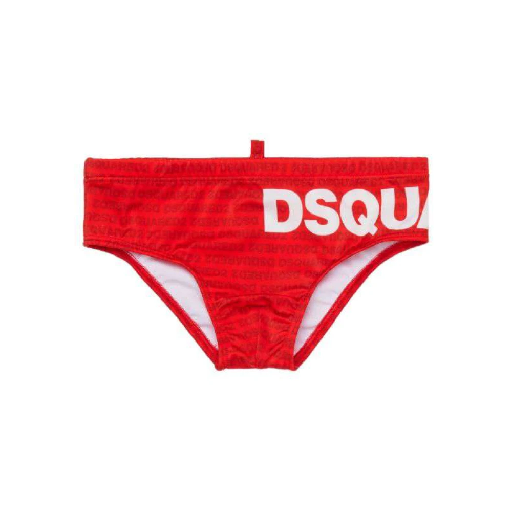 Dsquared2 - Slip De Baño - Swimwear - Hombre - Rojo - L