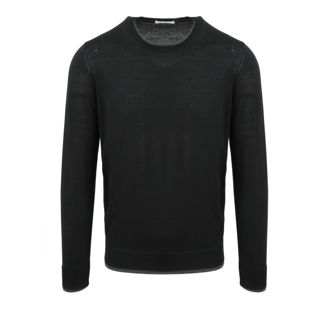 Paolo Pecora Sweatshirts Hoodies Black Heren