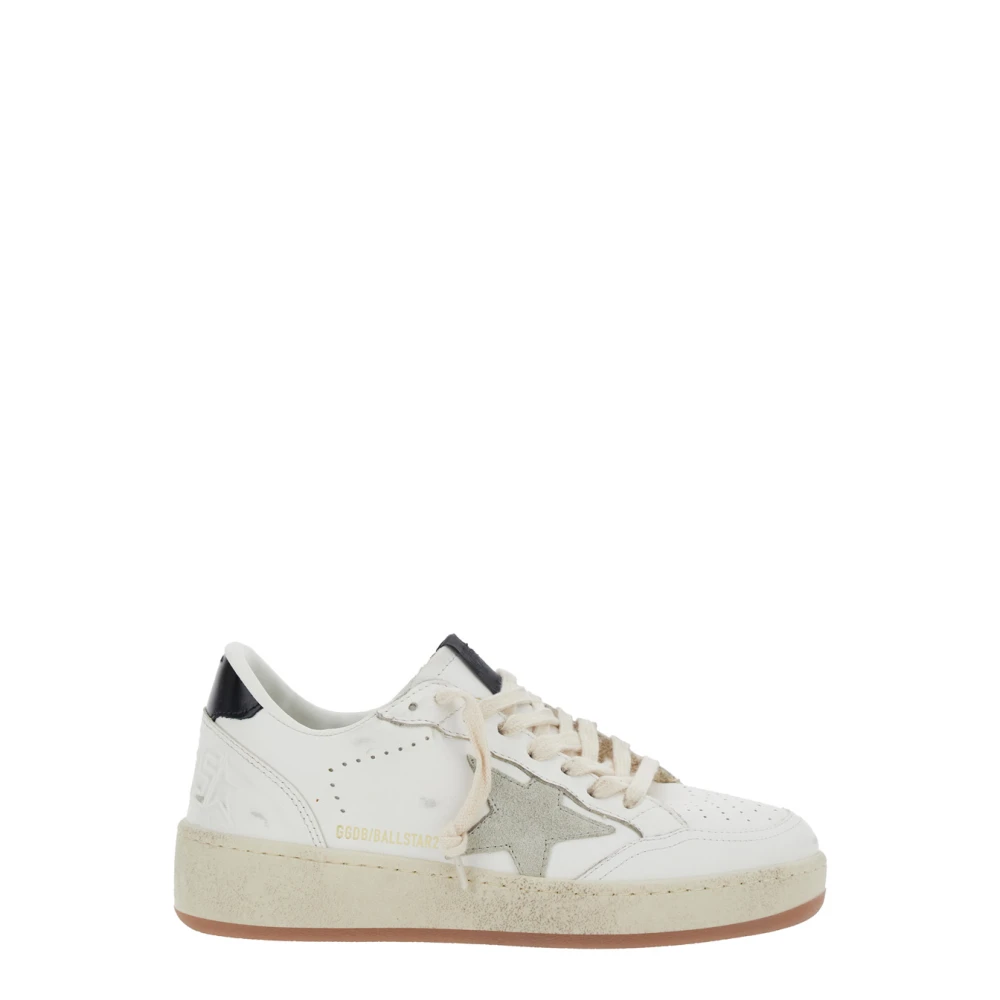 Golden Goose Women's White Sneakers, 3 Uk, Ball Star Trainers