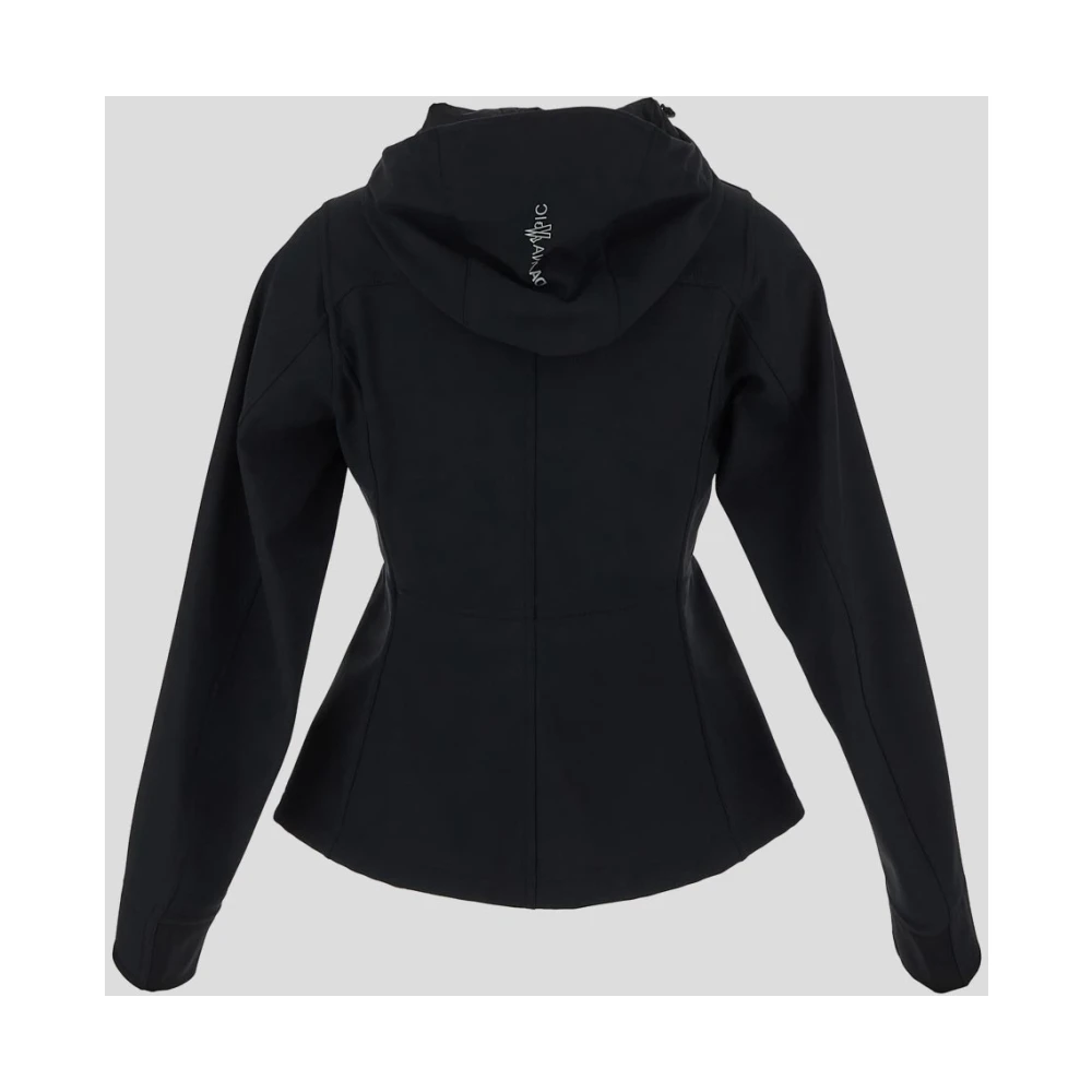 Moncler Nylon Zumeles Jas Black Dames