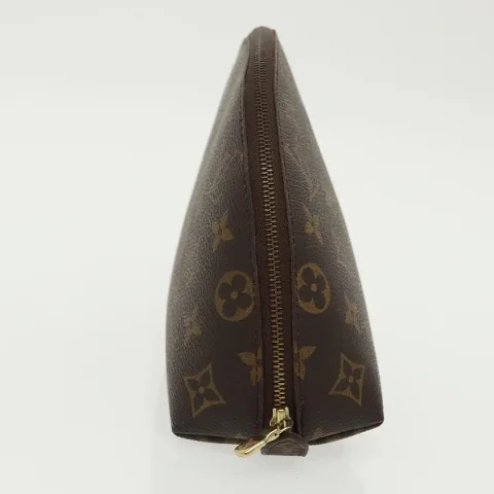 Louis Vuitton Vintage Pre-owned Canvas pouches Brown Dames