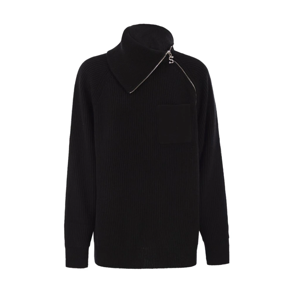 Sportmax Men's Black Salpa Jumper - Turtlenecks - Xs - Knitwear