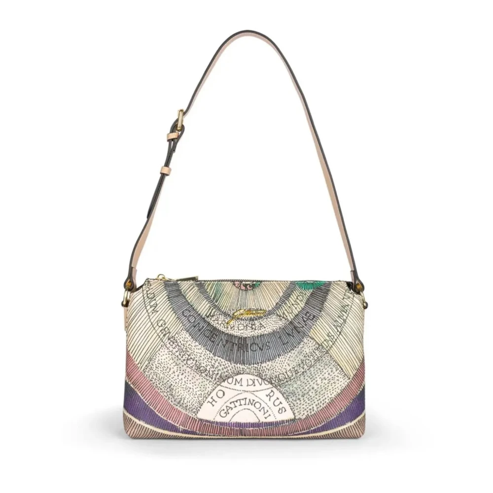 Gattinoni Multicolor Shoulder Bags, Female, One Size, Beige Shoulder Bag
